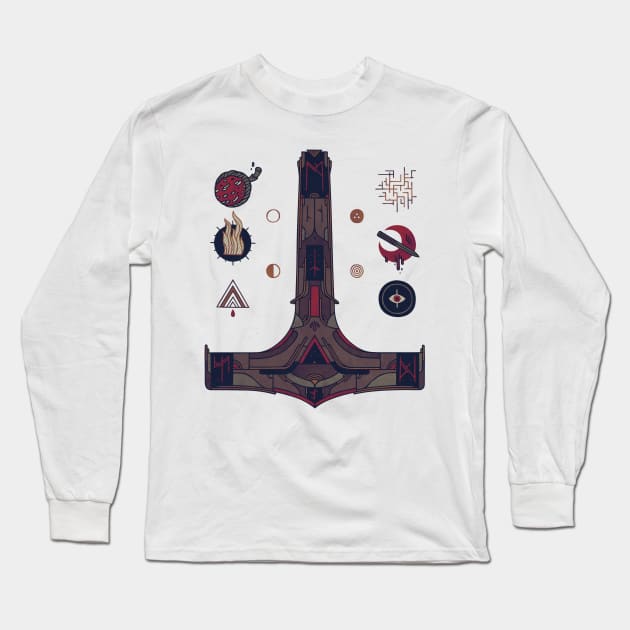 Ragnarok Long Sleeve T-Shirt by againstbound